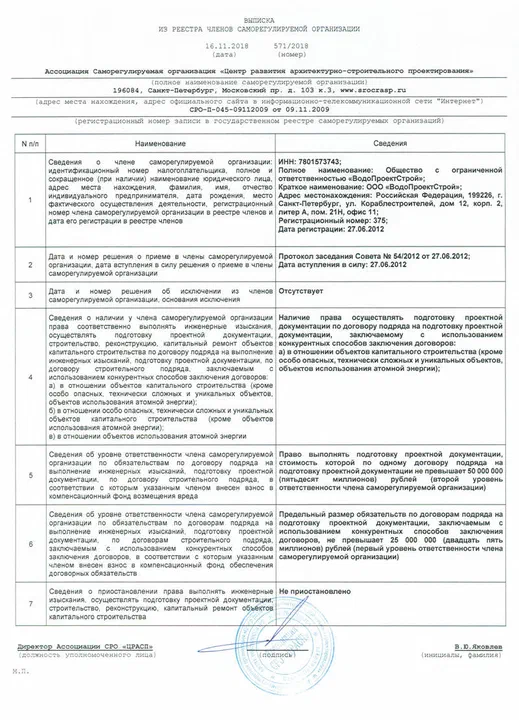 СРО «Центр развития архитектурно-строительного проектирования»